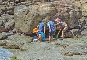 Children at the Beach Claude Felbert Photography Cape Town